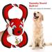 Interactive Dog Toys Squeaky Dog Toys for Aggressive Chewers Dog Plush Toys with Rope in Red Fox Shape Tug of War Dog Toy for Small Dogs Medium Large Dogs