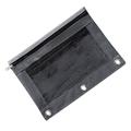 Yubnlvae school supplies Pencil Case With Transparent Window Stationery Bag Binder Clroom Storage Bag pencil case Gray