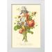 Prevost T.L. 11x14 White Modern Wood Framed Museum Art Print Titled - Plentiful Bouquet I