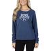 Women's Concepts Sport Navy USA Swimming Mainstream Terry Long Sleeve Top