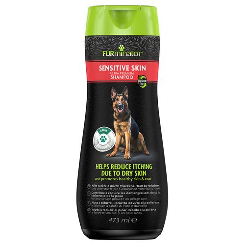 473ml FURminator Sensitive Skin Ultra Premium-Shampoo Hund