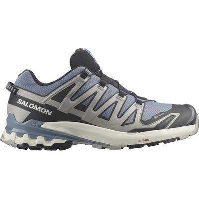 Salomon XA Pro 3D V9 GTX Hiking Shoes Synthetic Men's, Flint Stone/Black/Ghost Gray SKU - 595846