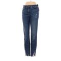 Joe's Jeans Jeggings - Mid/Reg Rise: Blue Bottoms - Women's Size 26