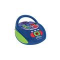 Lexibook PJMasks CD Player, aux-in Jack, AC or Battery-Operated, Blue/Green, RCD108PJM, Norme