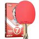 DHS H7002 Table Tennis Bat Professional, 7-star Ping Pong Paddle with 5+2AC Blade, Forehand Hurricane 3, Backhand Hurricane 8