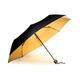 Suck UK Compact Umbrella Gold & Black Umbrella Windproof Umbrella & Travel Umbrella Black Umbrella Compact Gold Umbrella Folding Umbrella Umbrellas for Women Wind Resistant Umbrella