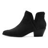 Cowboy Stiefelette LASCANA, Damen, Gr. 39, schwarz, Obermaterial: 100% Textilmaterial. Futter: 100% Textilmaterial. Decksohle: 100% Lederimitat. Laufsohle: 100% Synthetik, unifarben, casual, Schuhe Ankleboots Stiefelette, Cowboy Boots, Western...