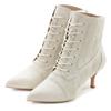 Schnürstiefelette LASCANA, Damen, Gr. 39, beige, Obermaterial: 100% Textilmaterial. Futter: 100% Lederimitat. Decksohle: 100% Lederimitat. Laufsohle: 100% Synthetik, unifarben, modisch, Schuhe, in sexy Spitzen Optik, Stiefel