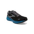 Brooks Ghost 15 Running Shoes - Men's Black/Blackened Pearl/Blue 10.5 1103931D056.105