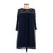 Luxology Casual Dress - Shift: Blue Dresses - Women's Size 8