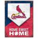 St. Louis Cardinals 13" x 20" Two-Tone Established Date Metal Sign