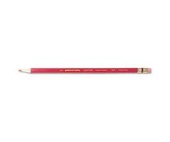 Sanford Verithin Pencil With Eraser - Lead Color: Red - Barrel Color: Red - 12 / Dozen