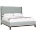 Vanguard Furniture Michael Weiss Cleo Queen Upholstered Bed Crypton®, Linen in Brown | 62.5 H x 68 W x 94 D in | Wayfair