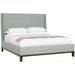Vanguard Furniture Michael Weiss King Upholstered Panel Bed Cotton in Brown | 62.5 H x 84 W x 94 D in | Wayfair W531K-HF_9BSNailhead_551067_Hampton