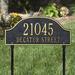 Whitehall Products Admiral 2-Line Lawn Address Sign Metal | 24 H x 15.75 W x 1 D in | Wayfair 1241GG
