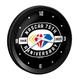 NASCAR 75th Anniversary 15" Ribbed Frame Wall Clock