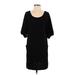BCBGMAXAZRIA Casual Dress - Shift: Black Solid Dresses - Women's Size X-Small