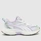 PUMA morphic trainers in white & purple