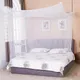 Solid Mosquito Net for Bed Anti Mosquito Four Corner Post Bug Insect Repeller No Frame Full Queen