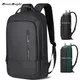 HK Light Weight Slim Man Laptop Backpack Waterproof School Bag With USB Charging For Boys Teenagers