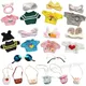 Doll Accessories for 30cm LaLafanfan Cafe Duck Dog Plush Doll Clothes Headband Bag Glasses Outfit