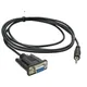 DB9 9 Pin RS232 DB9 Female TO 3.5MM / 2.5mm 3P Male Jack Adapter Serial Cable Cord 1.8M