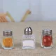 Mini Seasoning Shaker Bottles Glass Spices Condiment Jars Kitchen Salt and Pepper Shaker Spices