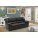 DOMO. Collection Ambato Sofa, 2,5 Sitzer, 2,5er Couch, Garnitur, 191 x 92 x 88 cm, Polstergarnitur in schwarz