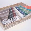 Striped Cotton Hand Towels And Tea Towels