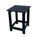 Caspian HDPE Eco-Friendly Outdoor Square Patio Side Table