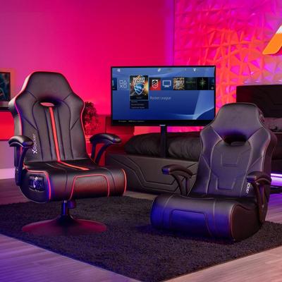 X Rocker G-Force Audio Floor Rocker Gaming Chair with Subwoofer