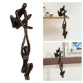 Mann heben Frau Figur Kunst Statue Liebhaber Skulptur Ornament Home Desktop Dekor tanzen Paar