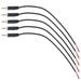 3.5mm male plug audio cable 10pcs 3.5mm Male Plug to Bare Wire Open End Mono 3.5mm Plug Jack Connector Audio Cable for Headphone Headset Earphone Microphone (Black)