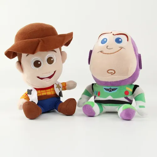 Toy Story Woody & Buzz Lightyear Nette 18cm Film Plüsch Puppen Spielzeug