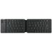 moobody Convenient Folding Keyboard Compatibility Intelligent Matching Simple & Compact Long-lasting Battery Life Easy to Carry Black