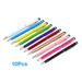 10 Pack Universal Stylus Pen for iPad Touch Screen Pen 2-in-1 Stylus Ballpoint Pen for iPhone Samsung Smartphones Tablets