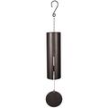 "Large Cylinder Bell - 36"" BLACK FLECK - Carson Home Accents 60614"