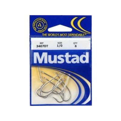 Mustad O Foot Shaughnessy Duratin 1/0 8 Pack