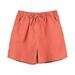 iOPQO Workout Shorts Womens Shorts For Women Women S Spring Summer Solid Cotton Li Nen Shorts With Split Pocket Casual Pants Cargo Shorts For Men Red XXL