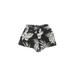 Bixby Nomad Shorts: Black Floral Bottoms - Kids Girl's Size 4