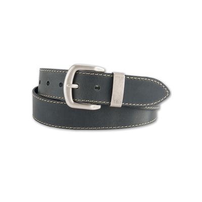 Ledergürtel BERND GÖTZ, Damen, Gr. 105, grau (anthrazit), Leder, unifarben, casual,modisch, Gürtel, mit Metallschlaufe Image