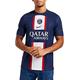 NIKE PSG Paris Saint-Germain Season 2023/2024 Official Home Stadium Men's Nike T-Shirt XS