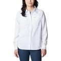 Columbia Women's Silver Ridge 3.0 EUR Long Sleeve Long Sleeve Shirt, White, Size L