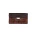 Cole Haan Leather Clutch: Metallic Brown Bags