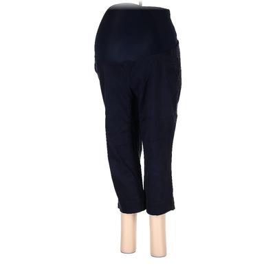 Oh Baby By Motherhood Casual Pants: Blue Bottoms - Women's Size Medium Maternity