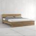 Loon Peak® Solid Wood Bed Wood in Brown | 41.1 H x 78 W x 81.5 D in | Wayfair C662D3C89CE2443ABB8082D7212FBE7A