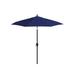 Arlmont & Co. Nalyssa 90" Market Sunbrella Umbrella Metal in Blue/Navy | 95.5 H x 90 W x 90 D in | Wayfair D815A0FBD8B2422DA4CE94B9057EC6CD