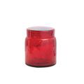 Prep & Savour Moncrieffe Cookie Jar Glass in Red | 5.75 H x 5.1 W x 5.1 D in | Wayfair AB3CAF7F7BFD4DB59DDACD6EC632CC91