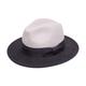 Women's Grey Ivory Felt Fedora Hat 55Cm Justine Hats