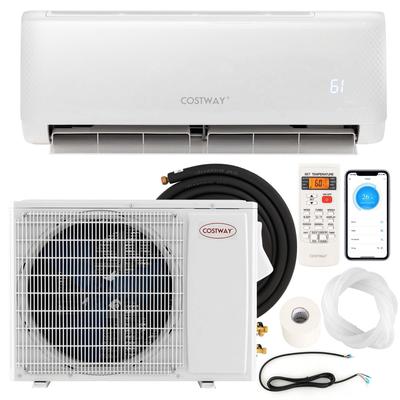 Costway 24,000 BTU Mini Split Air Conditioner AC Unit with Heat Pump & - See Details